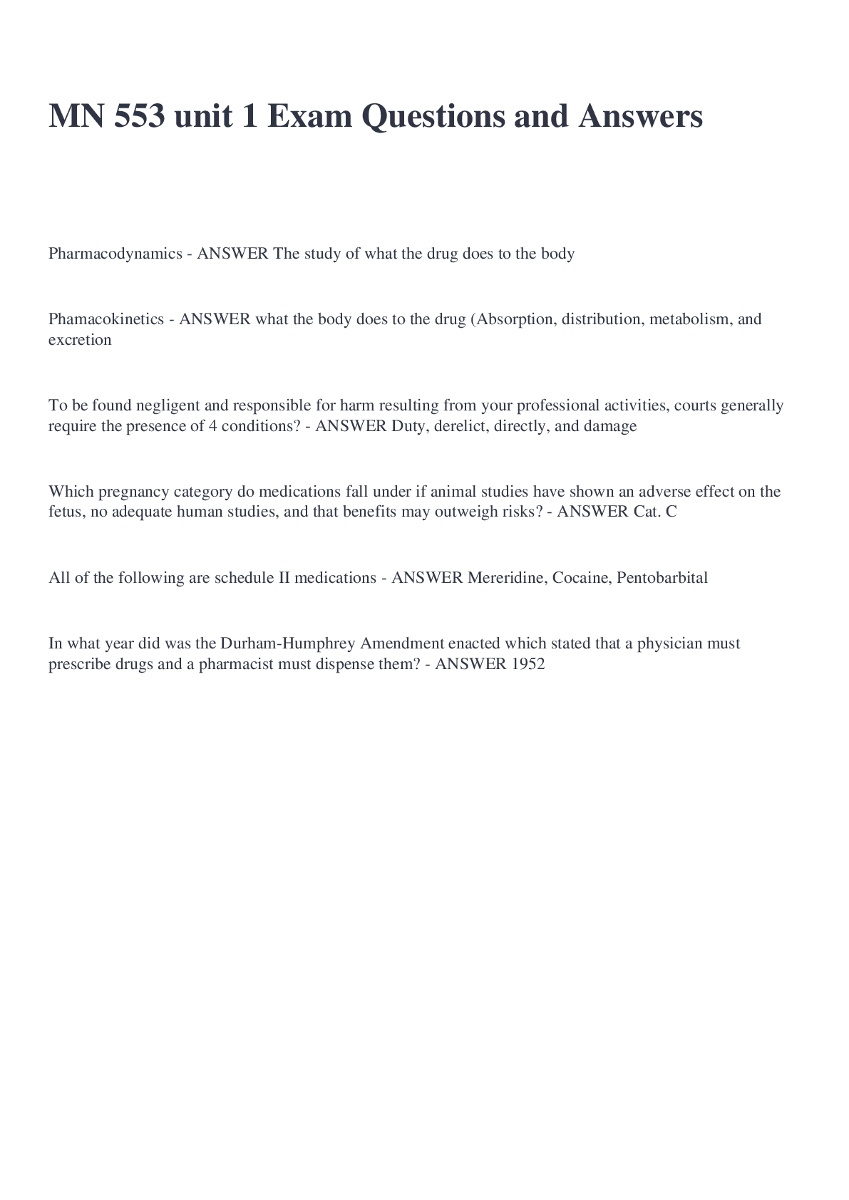 NUR 212 EXAM 3 QUESTIONS AND ANSWERS 20232024 Browsegrades